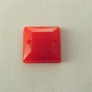 P.CUC.ACRILICA CARRE'10x10MM ROSSO LACCA (A215)