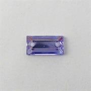 P.CUC.ACRILICA RETTANGOLO 5x10MM VIOLA TANZANITE (11)