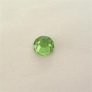 P.CUC.ACRILICA TONDO 9MM VERDE PERIDOT (16)