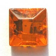 P.CUC.VETRO CARRE'8X8MM ARANCIO CHIARO 363