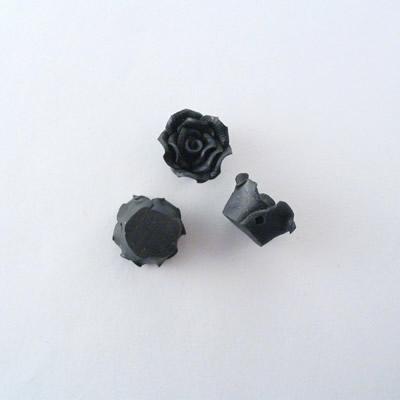 ROSE IMIT.FIMO 7x12MM NERO