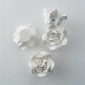 ROSE IMIT.FIMO 15x30MM BIANCO