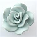 ROSE IMIT.FIMO 20x40MM GRIGIO-AZZURRO