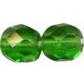 MEZZO CRISTALLO BOEMIA 4MM VERDE LISTER