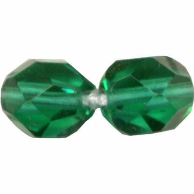 MEZZO CRISTALLO BOEMIA 4MM VERDE OTTANO