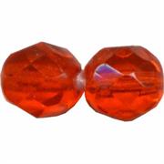 MEZZO CRISTALLO BOEMIA 5MM ARANCIONE