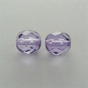 MEZZO CRISTALLO BOEMIA 6MM VIOLA TANZANITE