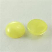 CABOCHON TONDO 12MM COL.120 GIALLO OPALINO