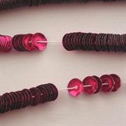 FILI CUVETTES 3MM ROSSO METALLIZZATO N212