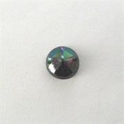 MOT.PAILL.N.10 CABOCHON FACC.10MM PAVONE