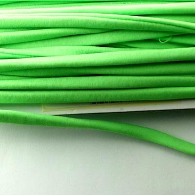 TUBOLARE LYCRA 04MM VERDE ACIDO FLUO