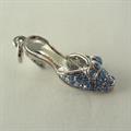 CHARMS SABOT CON STRASS LIGHT ZAFFIRO 10x28MM