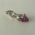 CHARMS SABOT CON STRASS ROSA 10x28MM