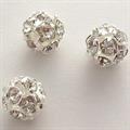 SFERA MM.8 CON STRASS CRISTALLO BOEMIA 7192 6001