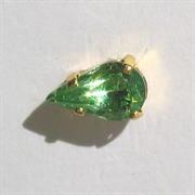 GOCCIA C/CAST.10X6MM PERIDOT